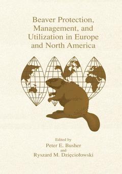 Couverture de l’ouvrage Beaver Protection, Management, and Utilization in Europe and North America