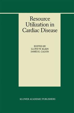Couverture de l’ouvrage Resource Utilization in Cardiac Disease
