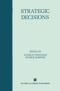 Cover of the book Strategic Decisions