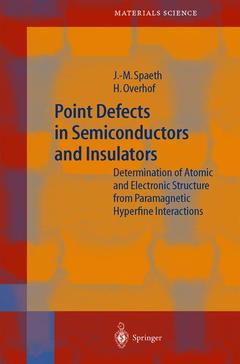 Couverture de l’ouvrage Point Defects in Semiconductors and Insulators