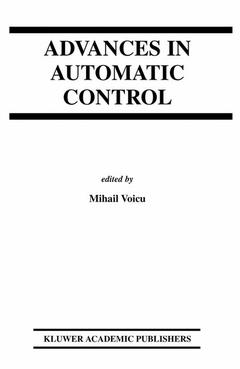 Couverture de l’ouvrage Advances in Automatic Control