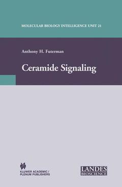 Couverture de l’ouvrage Ceramide Signaling
