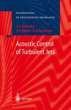 Couverture de l’ouvrage Acoustic Control of Turbulent Jets