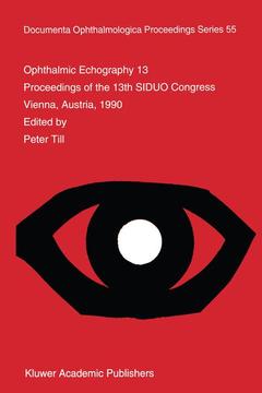 Cover of the book Ophthalmic Echography 13