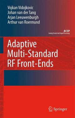 Couverture de l’ouvrage Adaptive Multi-Standard RF Front-Ends