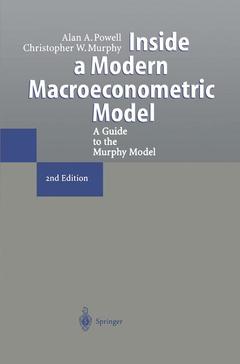 Couverture de l’ouvrage Inside a Modern Macroeconometric Model