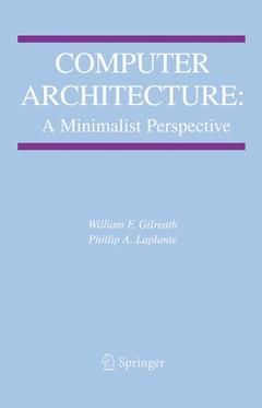 Cover of the book Computer Architecture: A Minimalist Perspective