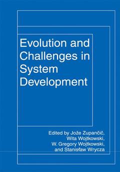 Cover of the book Evolution and Challenges in System Development