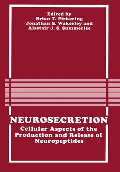 Couverture de l’ouvrage Neurosecretion