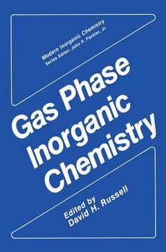 Couverture de l’ouvrage Gas Phase Inorganic Chemistry