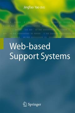 Couverture de l’ouvrage Web-based Support Systems