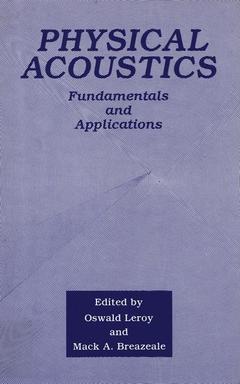 Cover of the book Physical Acoustics