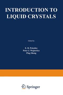 Couverture de l’ouvrage Introduction to Liquid Crystals