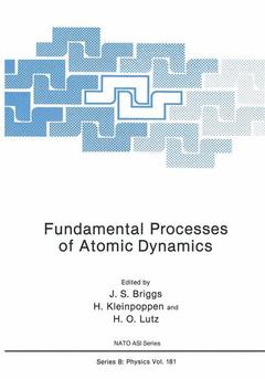 Couverture de l’ouvrage Fundamental Processes of Atomic Dynamics