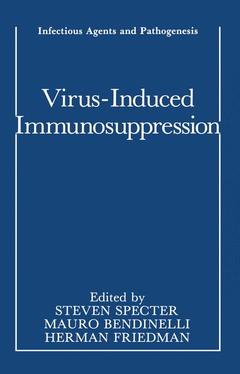 Couverture de l’ouvrage Virus-Induced Immunosuppression