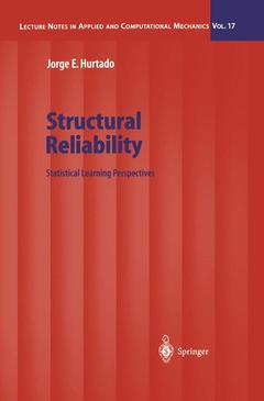 Couverture de l’ouvrage Structural Reliability