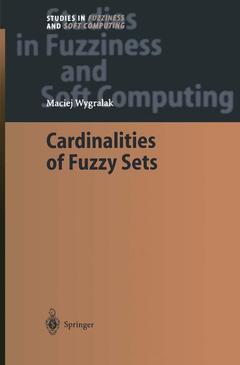 Cover of the book Cardinalities of Fuzzy Sets