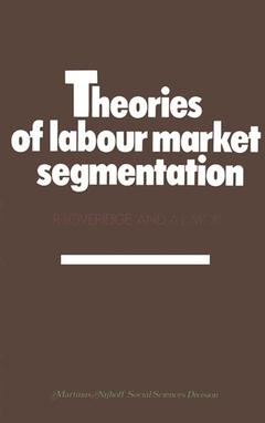 Couverture de l’ouvrage Theories of labour market segmentation