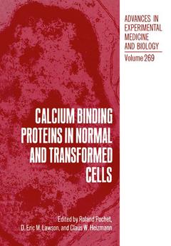 Couverture de l’ouvrage Calcium Binding Proteins in Normal and Transformed Cells