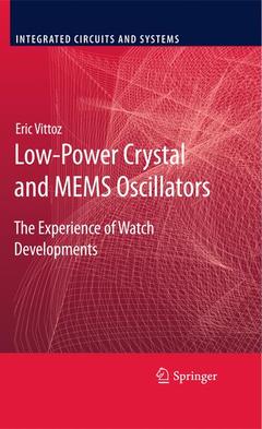 Couverture de l’ouvrage Low-Power Crystal and MEMS Oscillators