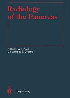 Couverture de l’ouvrage Radiology of the Pancreas