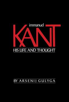 Couverture de l’ouvrage Immanuel Kant