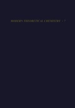 Couverture de l’ouvrage Semiempirical Methods of Electronic Structure Calculation
