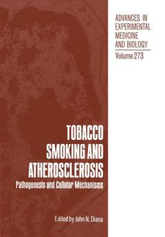 Couverture de l’ouvrage Tobacco Smoking and Atherosclerosis