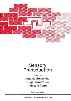 Couverture de l’ouvrage Sensory Transduction