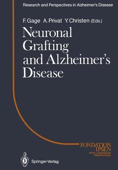 Couverture de l’ouvrage Neuronal Grafting and Alzheimer’s Disease