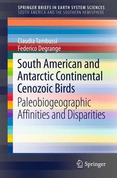 Couverture de l’ouvrage South American and Antarctic Continental Cenozoic Birds