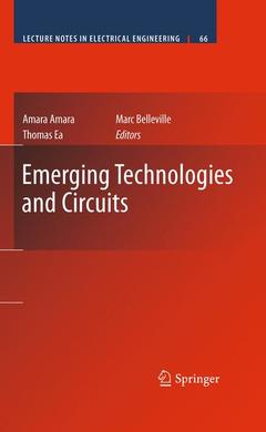 Couverture de l’ouvrage Emerging Technologies and Circuits