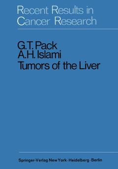 Couverture de l’ouvrage Tumors of the Liver