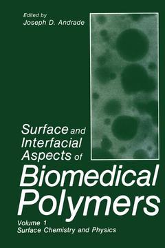 Couverture de l’ouvrage Surface and Interfacial Aspects of Biomedical Polymers