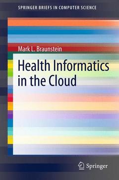 Cover of the book Health Informatics in the Cloud