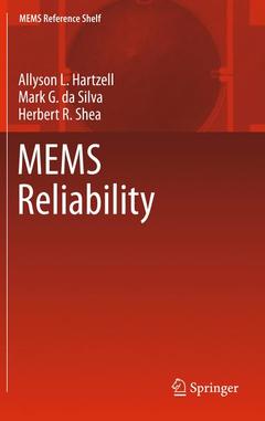 Couverture de l’ouvrage MEMS Reliability