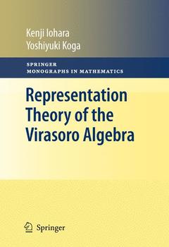 Couverture de l’ouvrage Representation Theory of the Virasoro Algebra