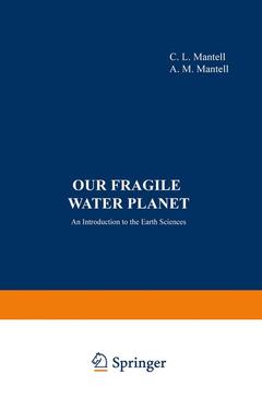 Couverture de l’ouvrage Our Fragile Water Planet