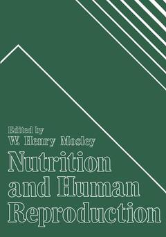 Couverture de l’ouvrage Nutrition and Human Reproduction