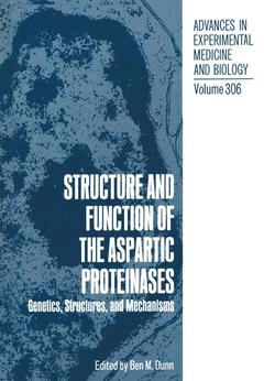 Couverture de l’ouvrage Structure and Function of the Aspartic Proteinases