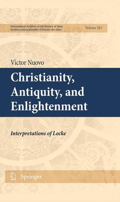 Couverture de l’ouvrage Christianity, Antiquity, and Enlightenment
