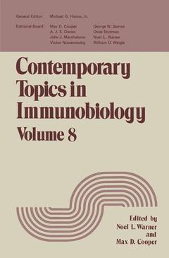 Couverture de l’ouvrage Contemporary Topics in Immunobiology