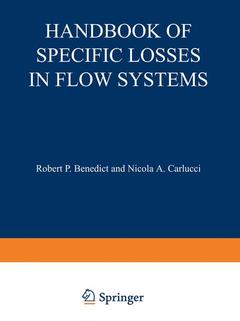 Couverture de l’ouvrage Handbook of Specific Losses in Flow Systems