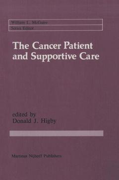 Couverture de l’ouvrage The Cancer Patient and Supportive Care
