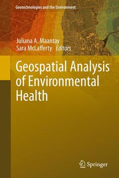Couverture de l’ouvrage Geospatial Analysis of Environmental Health