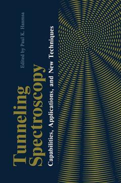 Cover of the book Tunneling Spectroscopy