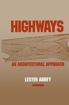 Cover of the book Highways: An Architectural Approach
