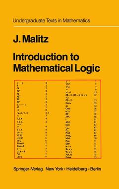 Cover of the book Introduction to Mathematical Logic