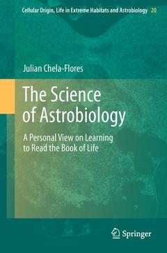 Couverture de l’ouvrage The Science of Astrobiology