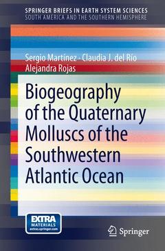 Couverture de l’ouvrage Biogeography of the Quaternary Molluscs of the Southwestern Atlantic Ocean